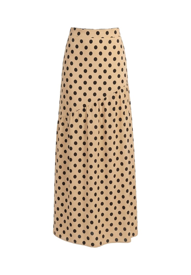 Morgan 261-JOVITA . - Gonna lunga - beige - Zalando.it