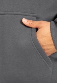 Smilodox DAWSON OVERSIZED HOODIE - Felpa con cappuccio - anthrazit