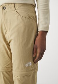 The North Face EXPLORATION CONV REG STRAIGHT PANT - Hlače za otvoreno - khaki stone