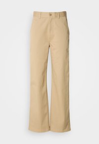 90S BAGGY - Stoffhose - travertine