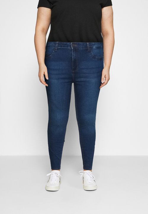 Noisy May Jeans slim e skinny NMYOLANDA NW WIDE JEANS AZ358MB FWD NOOS donna blu online | Italia