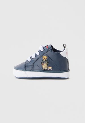 QUILTON BEAR LAYETTE UNISEX - Lära-gå-skor - navy