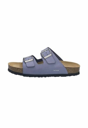 HERMINE - Sandalias planas - iceblue