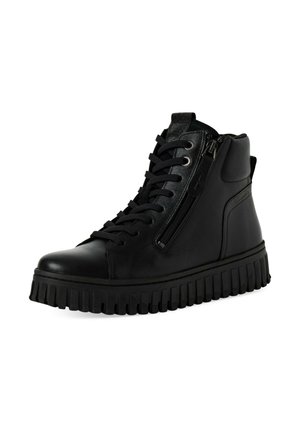 Winter boots - black leather