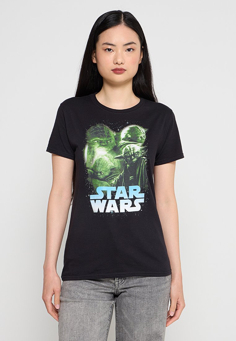 Star Wars T-shirt print zwart Star Wars T-shirt print zwart
