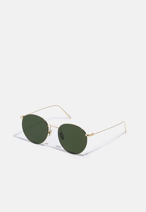 FOSTER - Solglasögon - yellow gold-coloured/ solid green