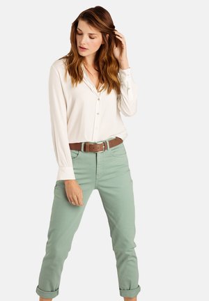 INES  - Pantalon classique - sage green
