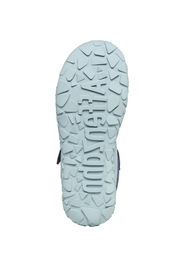 Schnürstiefelette – hellblau