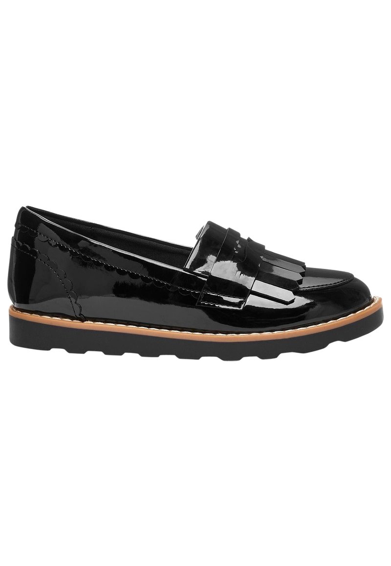 Next PATENT WIDE FIT LOAFERS - Čevlji brez vezalk - black