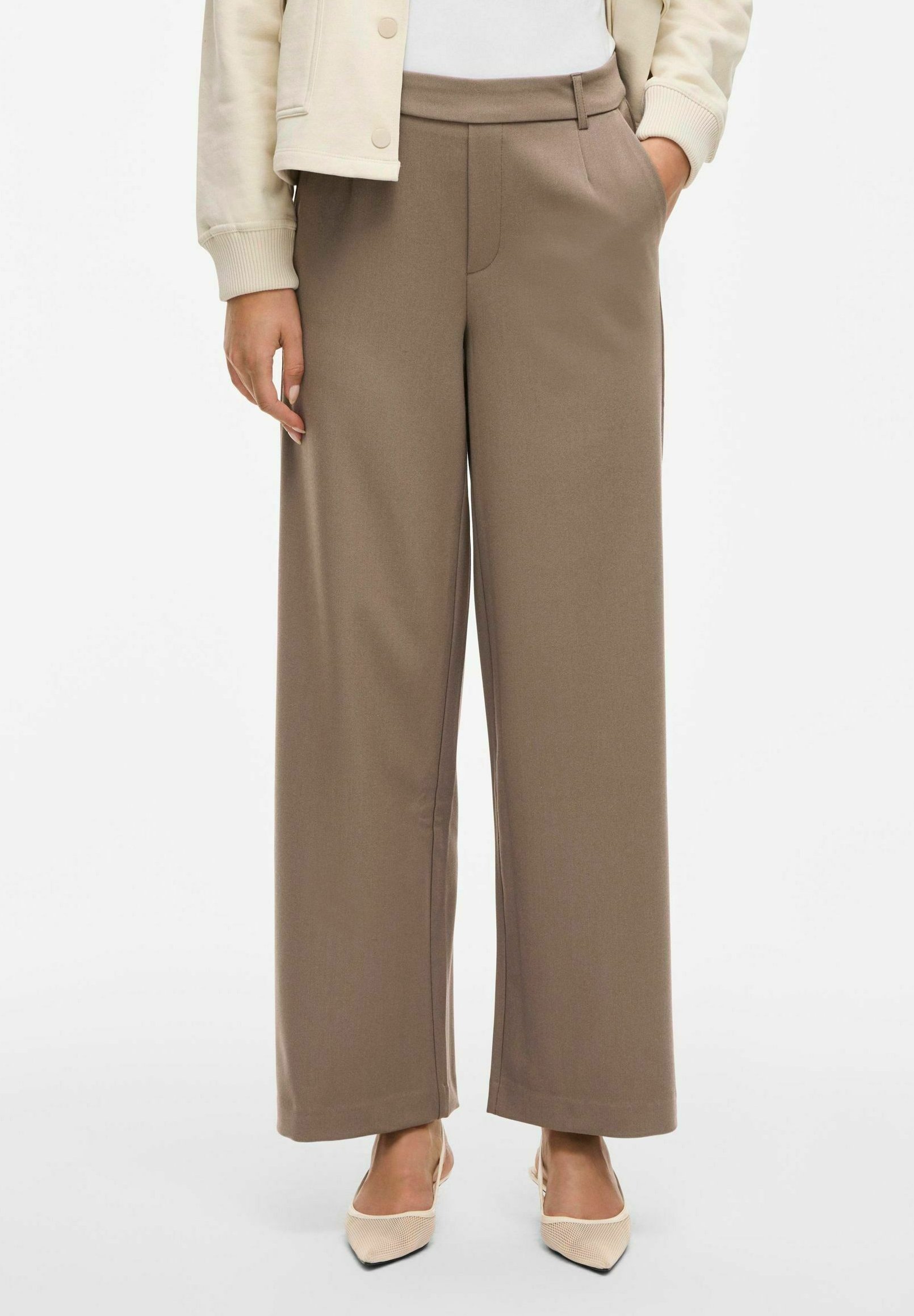 Vila Vivarone Wide Noos Trouser - Basic Life