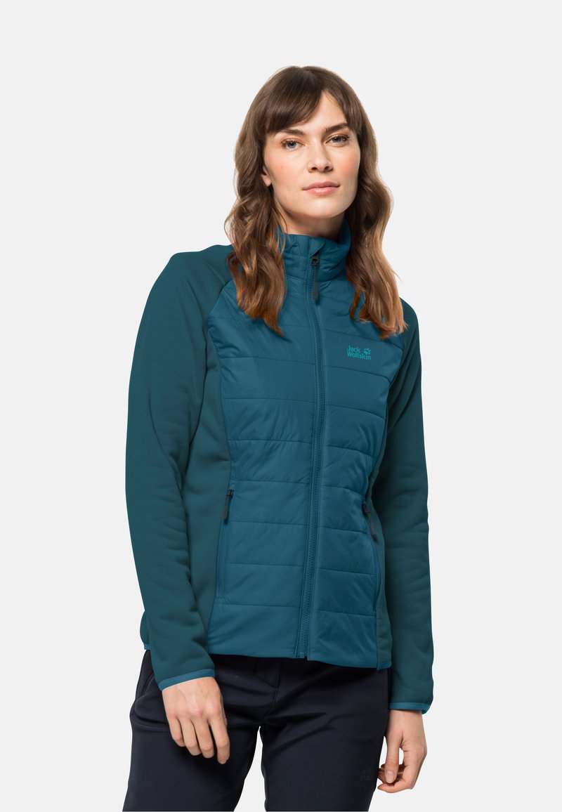 Jack Wolfskin BERGLAND HYBRID W Softshelljacke blue coral/blau