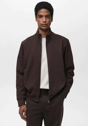 Mango WINNER - Sweatjacke - chocolate