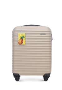 WITTCHEN SMALL SUITCASE WITH LUGGAGE TAG FROM ABS - Trolley - beige
