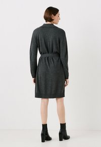 Caroll Strickkleid - gris fonce
