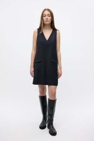 WOOD POCKET DRESS - Vestito elegante - dark blue