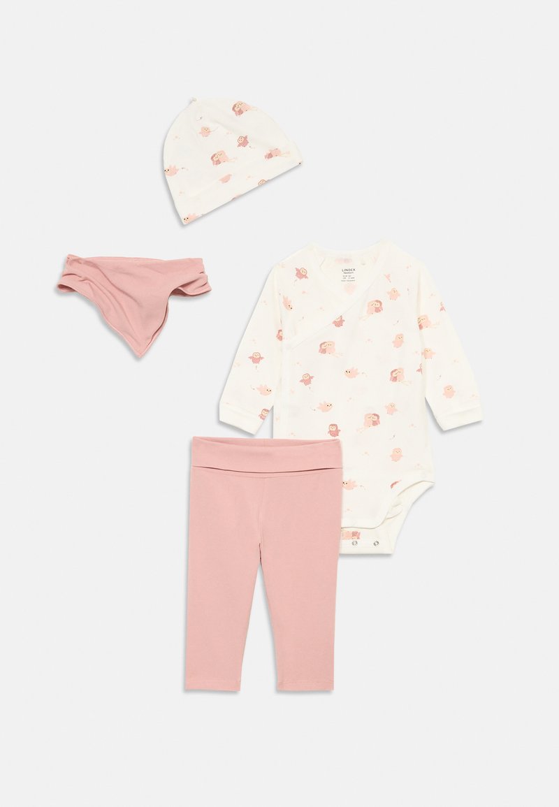 Lindex SCARF UNISEX SET - Body - dusty pink