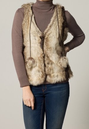 Vest - taupe