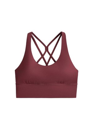 OYSHO, COMFORTLUX MEDIUM SUPPORT WITH CUPS - Sportmelltartó könnyű sportoláshoz - mottled red