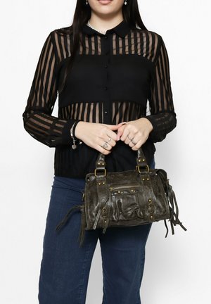 SHOULDER - Sac à main - dark green