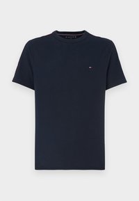 GLOBAL STRIPE TAPE TEE - Tricou basic - desert sky