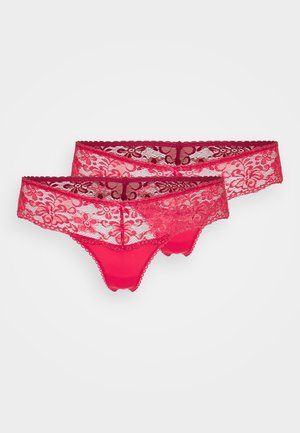 LASCANA 2 PACK - Thong - red