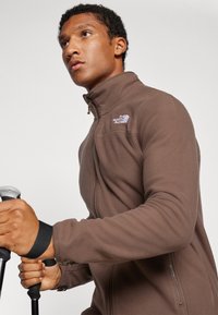 The North Face GLACIER FULL ZIP - Fliisjakk - smokey brown