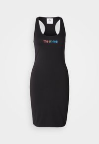 THIS IS LOVE GRAPHIC TANK DRESS - Rochie tip creion - black