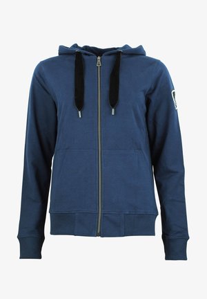Peak Mountain À CAPUCHE ACLARA - Sweat zippé - marine