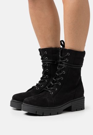 Jana Platform ankle boots - black