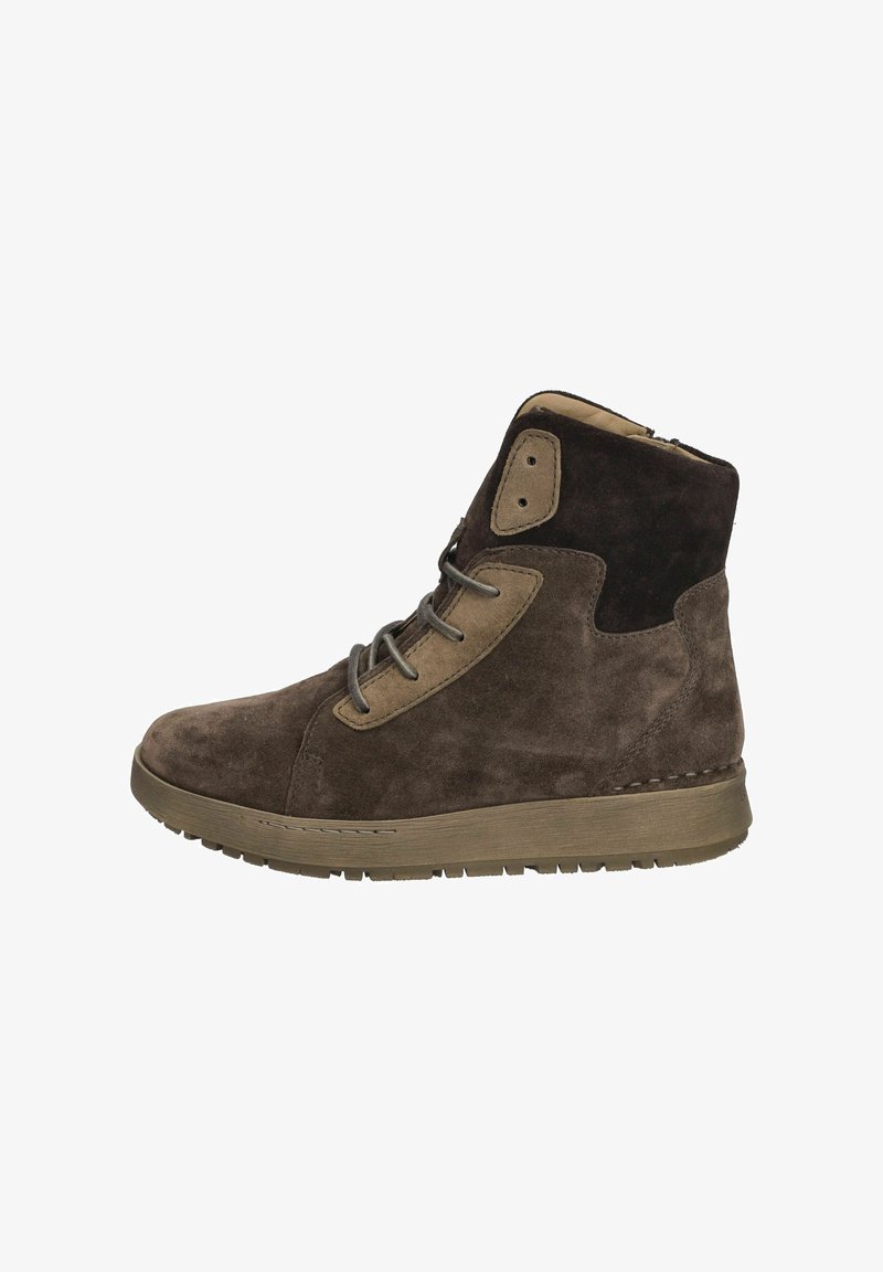 Josef Seibel ANNA 07 - Botines con cordones - mocca multi