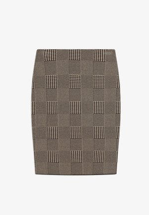 NAULOVER, WOMEN - Jupe crayon - coffee