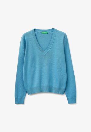 United Colors of Benetton, Pullover - blue