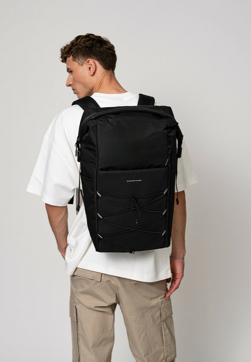 Kapten & Son YOHO - Tagesrucksack - all black/schwarz - Zalando.de 