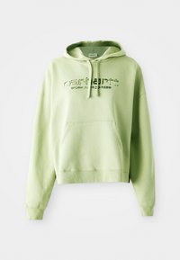 HOODED SOLAR CHROME - Sportska majica - pale olive