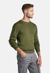G-STAR Strickpullover - grün