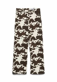 VMTESSA WIDE - Sirgete säärtega teksad - bright white