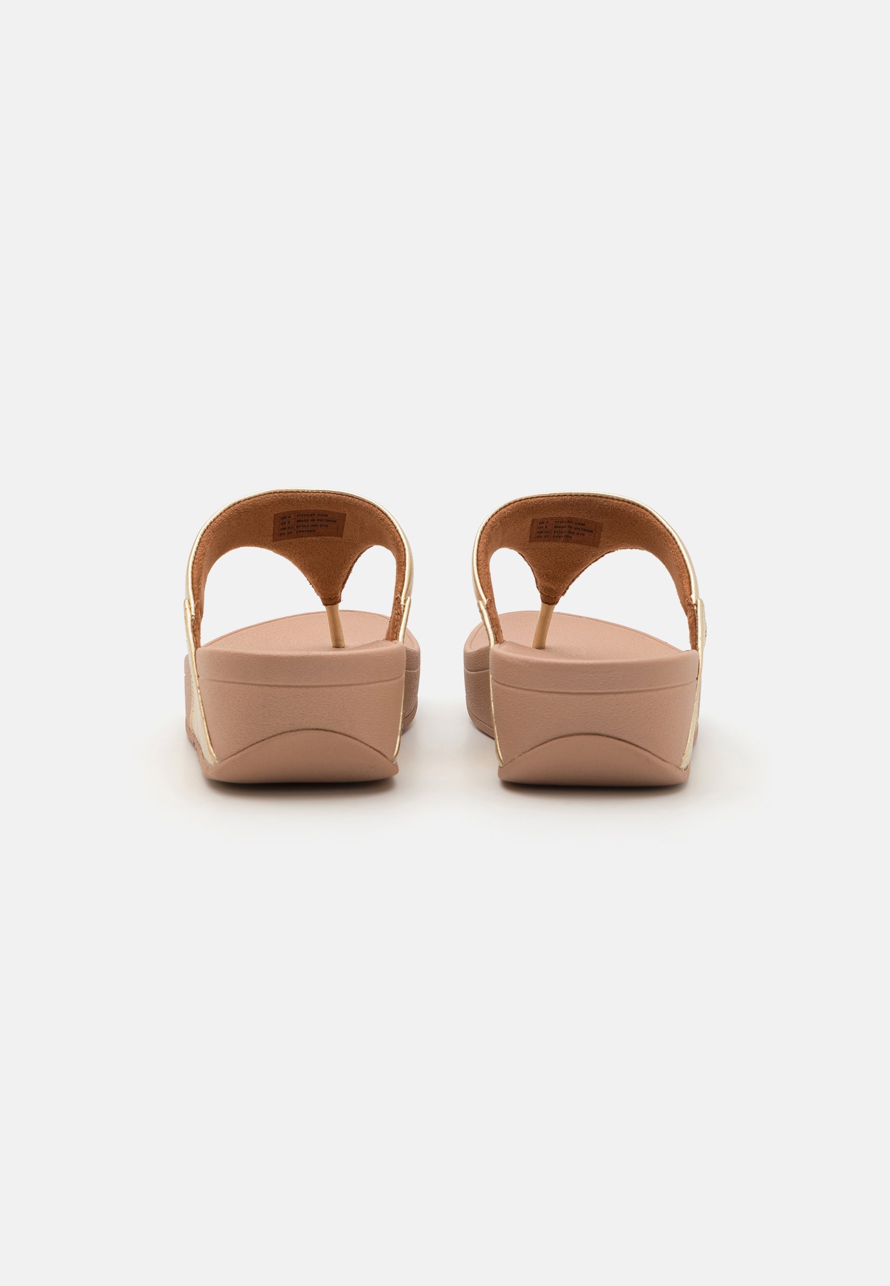 FitFlop LULU - Japonki/złoty - Zalando.pl