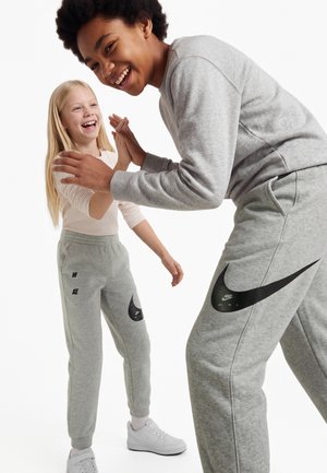 Nike Sportswear, CLUB UNISEX - Træningsbukser - grey heather/base grey/black