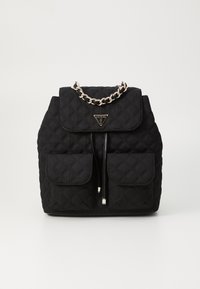 GIULLY II FLAP BACKPACK - Dagryggsäck - black