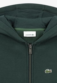 Lacoste GRAPHIC FULL ZIP - Felpa con zip - sinople