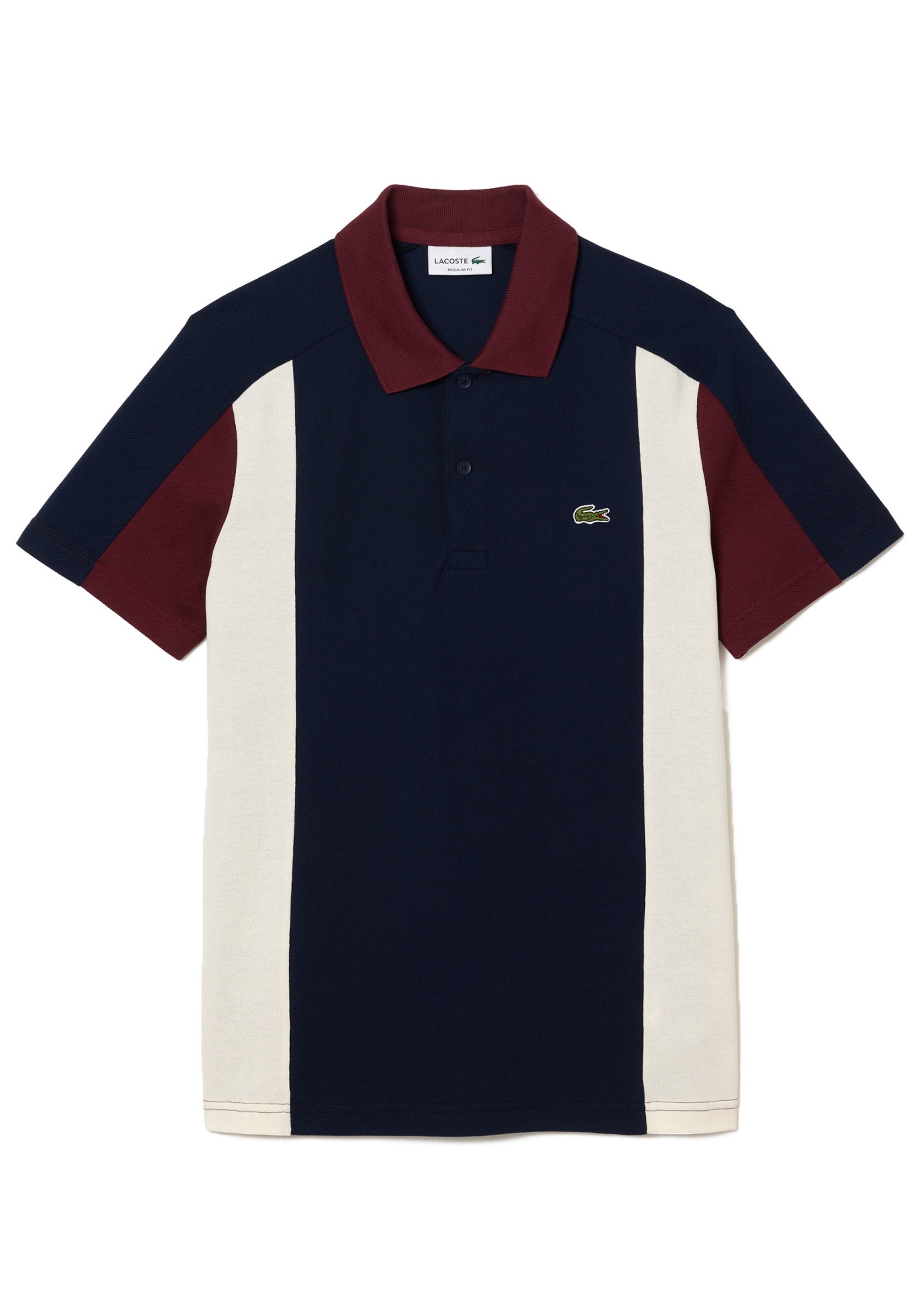 Lacoste Polo bleu marine bordeaux blanc pig/azul marino