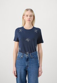 ONLY ONLHARPER LIFE - T-shirt imprimé - naval academy