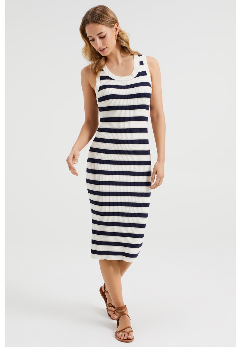 Damen Kleider | WE Fashion Etuikleidblue/dunkelblau - FH73146 Damen Kleider | WE Fashion Etuikleidblue/dunkelblau - FH73146