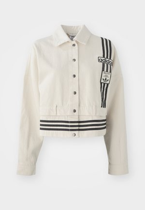 adidas Originals TRACK  - Denim jacket - natural denim