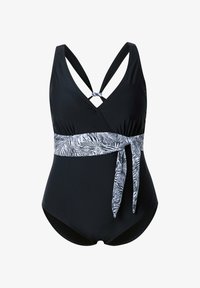 Ulla Popken Dames beugel-softcups, halterbadpak, zwart, 52 Große Größen Ulla Popken Dames beugel-softcups, halterbadpak, zwart, 52 Große Größen