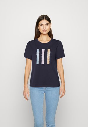 FREESTY - Printtipaita - navy
