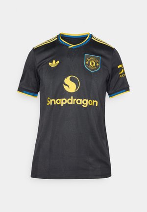 adidas Originals MANCHESTER UNITED THIRD AUTHENTIC - Klub merchandise - black