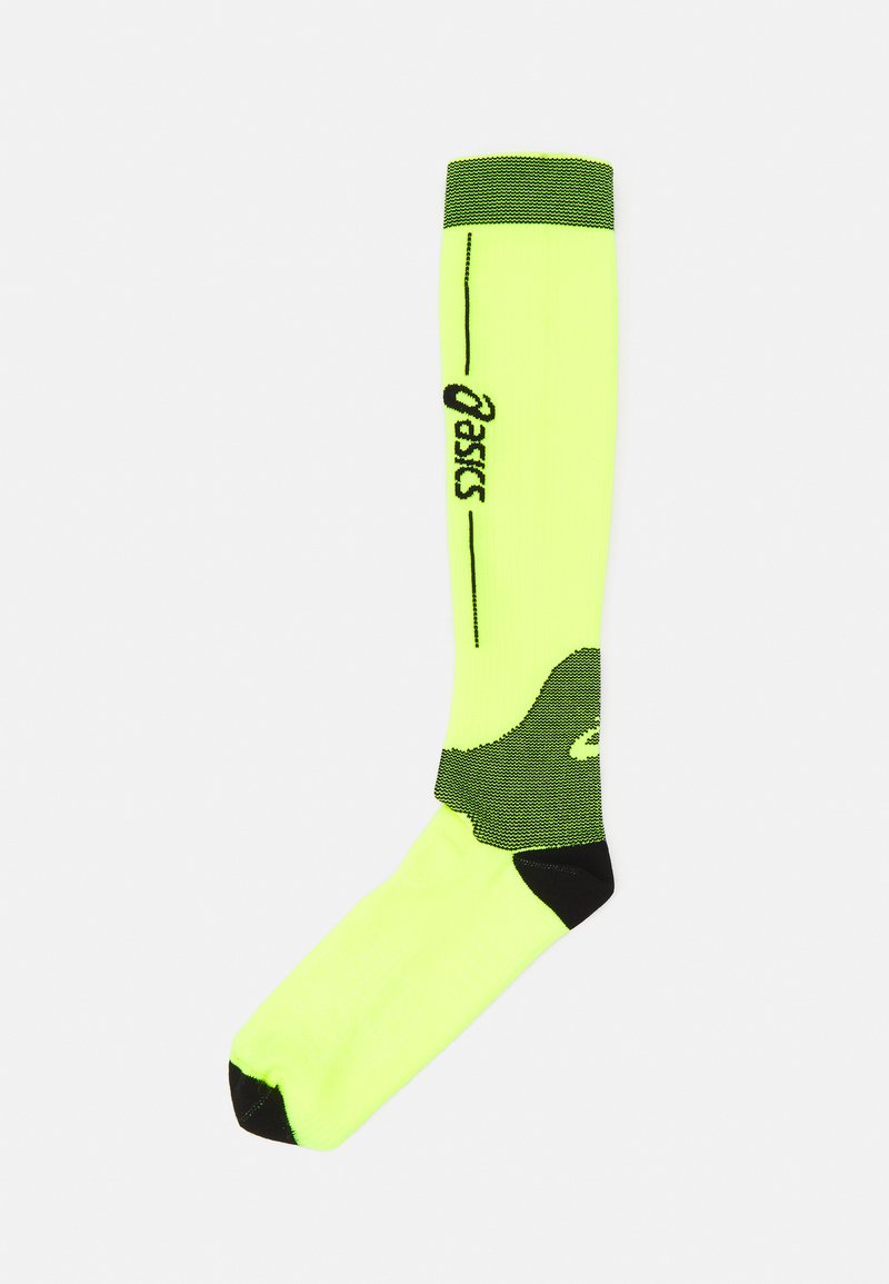 ASICS PERFORMANCE RUN COMPRESSION UNISEX - Chaussettes de sport - safety yellow