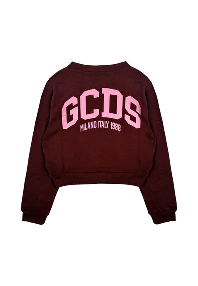 GCDS Felpa - bordeaux