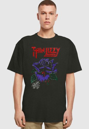 THIN LIZZY - ROSE HEAVY  - Print T-shirt - black